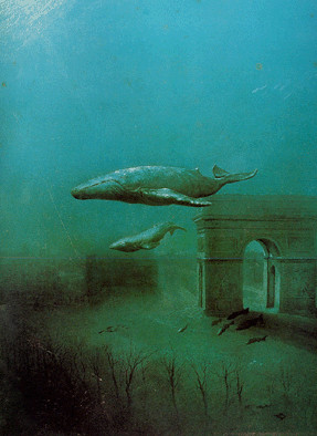 Paris sous la mer et les baleines. 1972  JPEG - 38.4 ko