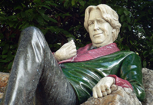 La sculpture, installée dans Merion Park, à Dublin, est l'oeuvre du sculpteur Danny Osborne.est l  JPEG - 67.2 ko