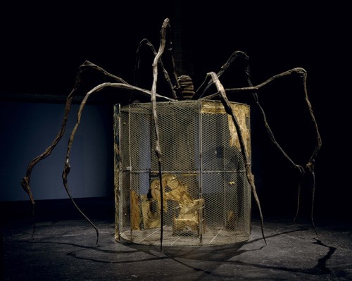 « Spider » (araignée) sculpture en bronze et autres matériaux de Louise Bourgeois.  JPEG - 42.2 ko
